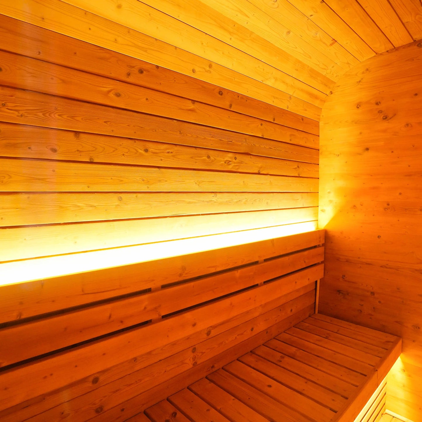 
                  
                    Modern Rounded Cube Outdoor Sauna - Outdoor 13
                  
                