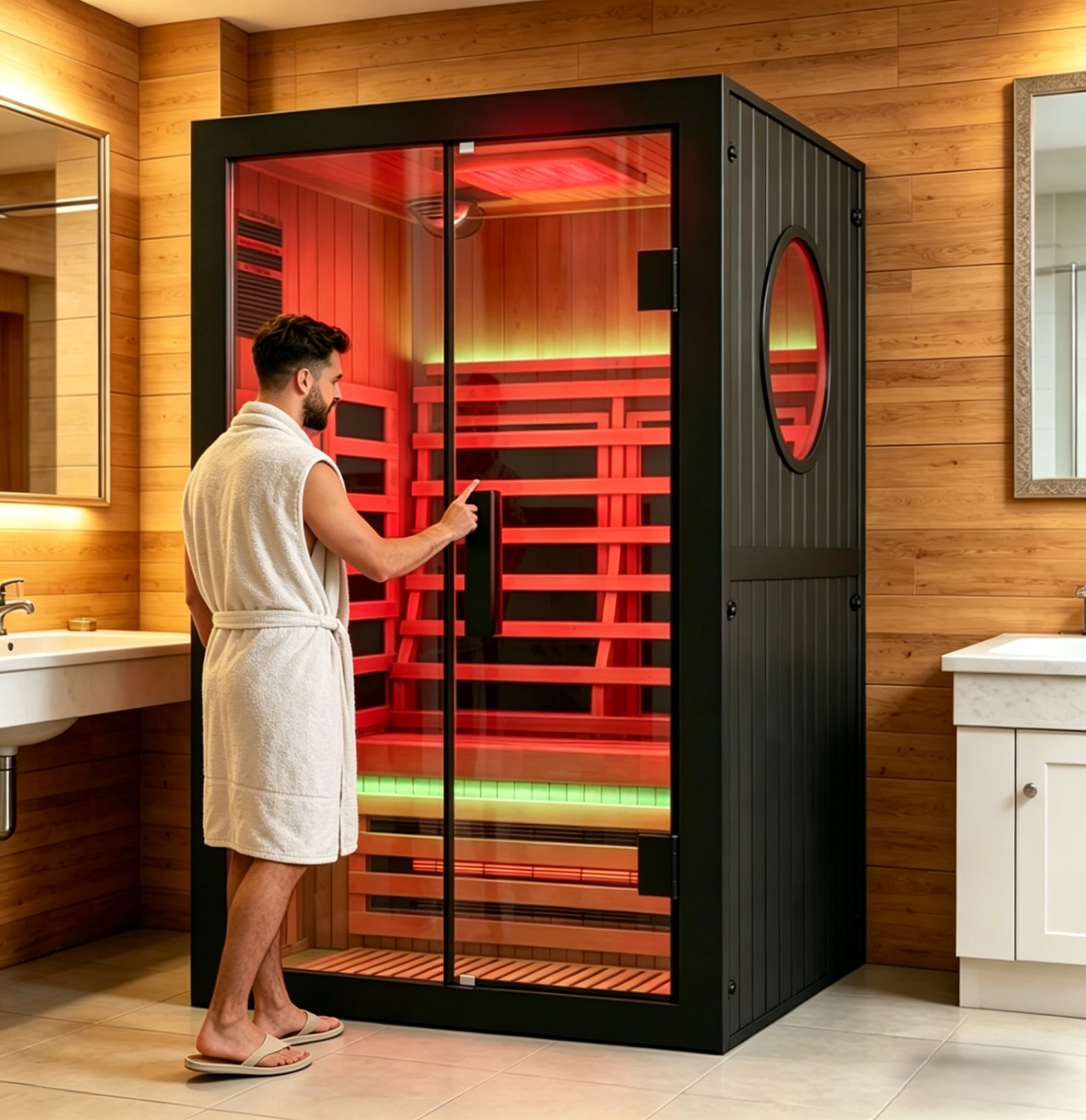 
                  
                    Heal Indoor Full Spectrum Infrared Sauna
                  
                