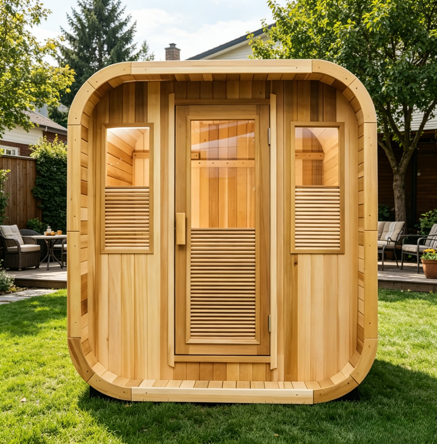 
                  
                    Heal Traditional Outdoor Steam Sauna - Square 5
                  
                