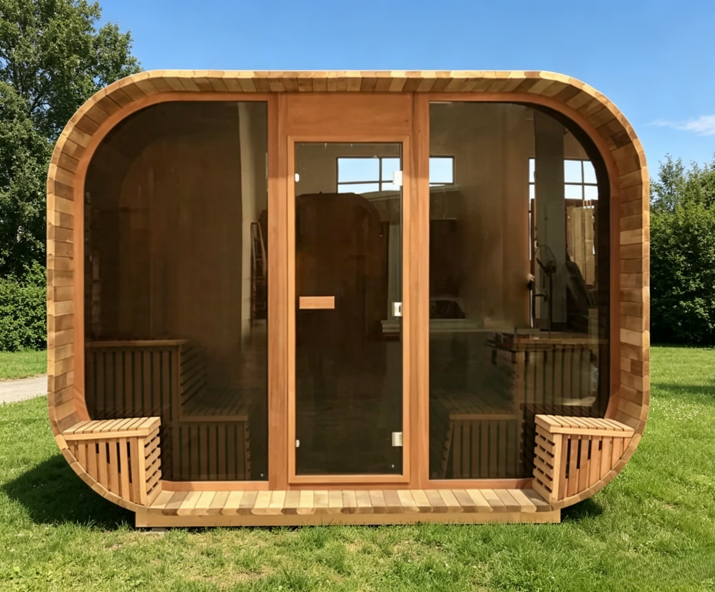 
                  
                    Heal Panoramic Outdoor Sauna Cabin - Square 5
                  
                