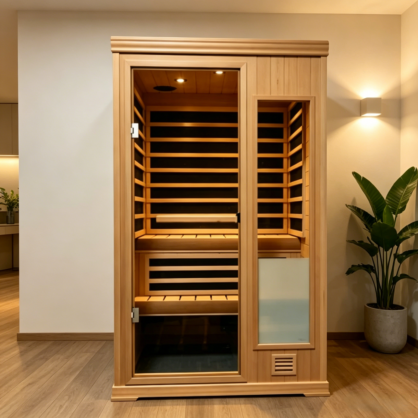 
                  
                    1-2 Person Hemlock Wood Indoor Sauna - Indoor 4
                  
                