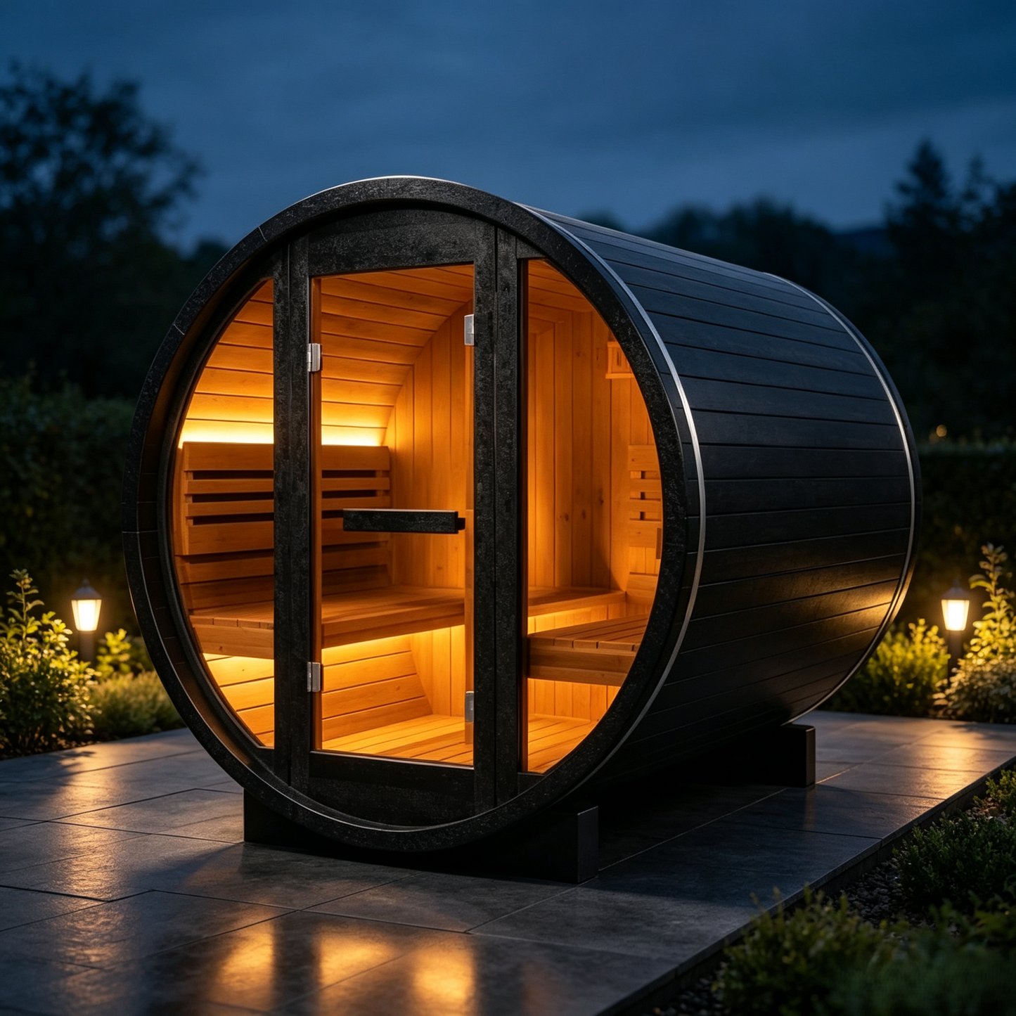 
                  
                    Spruce Wood Outdoor Barrel Sauna - Barrel 5
                  
                