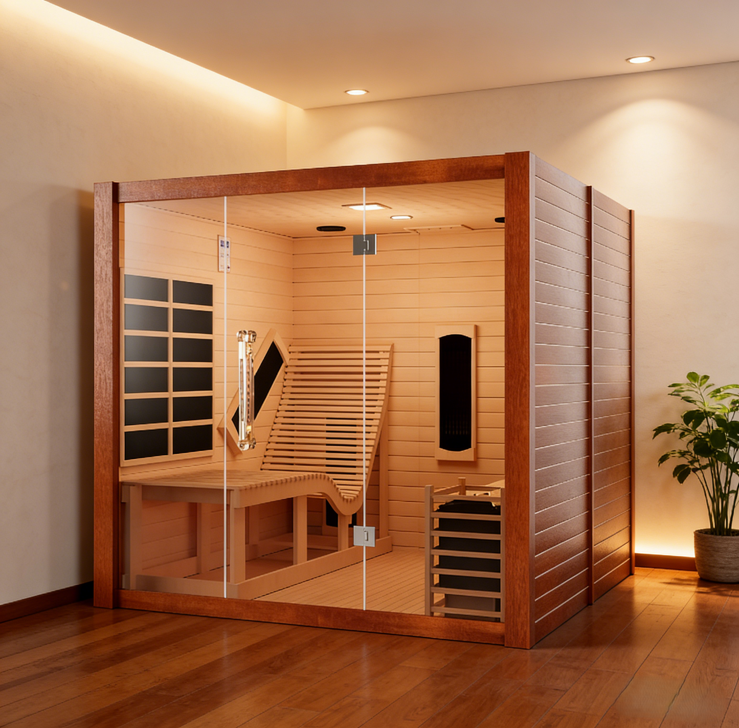 
                  
                    Heal 2 People Relax Red Cedar Sauna Room - Indoor 5
                  
                