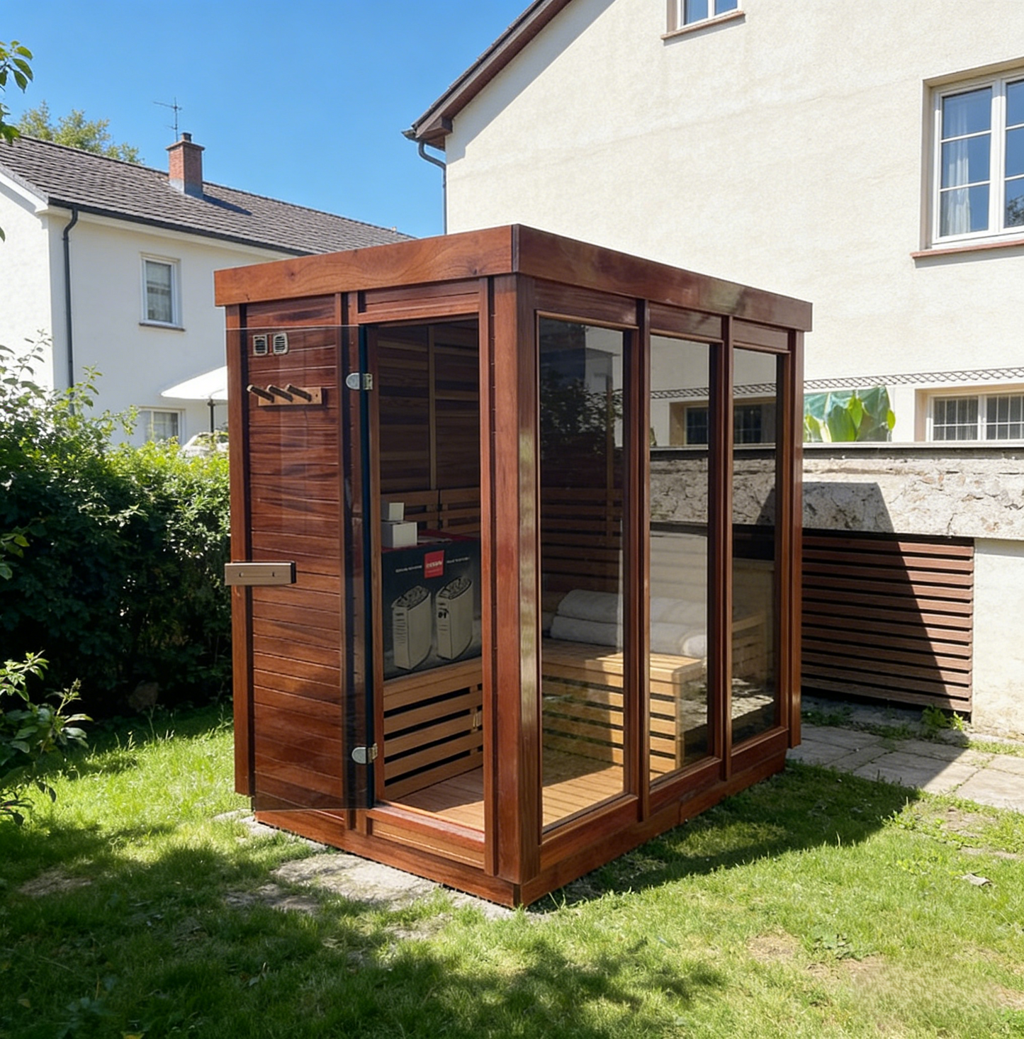 
                  
                    Heal Modern Box Outdoor Sauna - Square 1
                  
                
