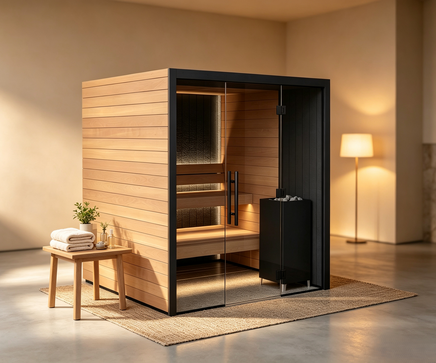 
                  
                    Indoor Traditional Steam Sauna Room - Indoor 13
                  
                