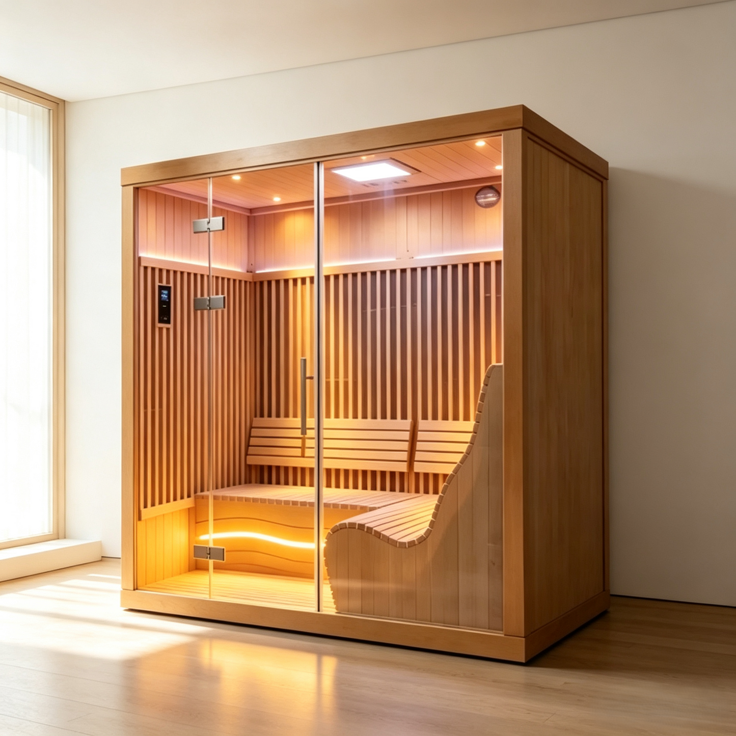
                  
                    Square Far Infrared Indoor Sauna - Infrared 8
                  
                