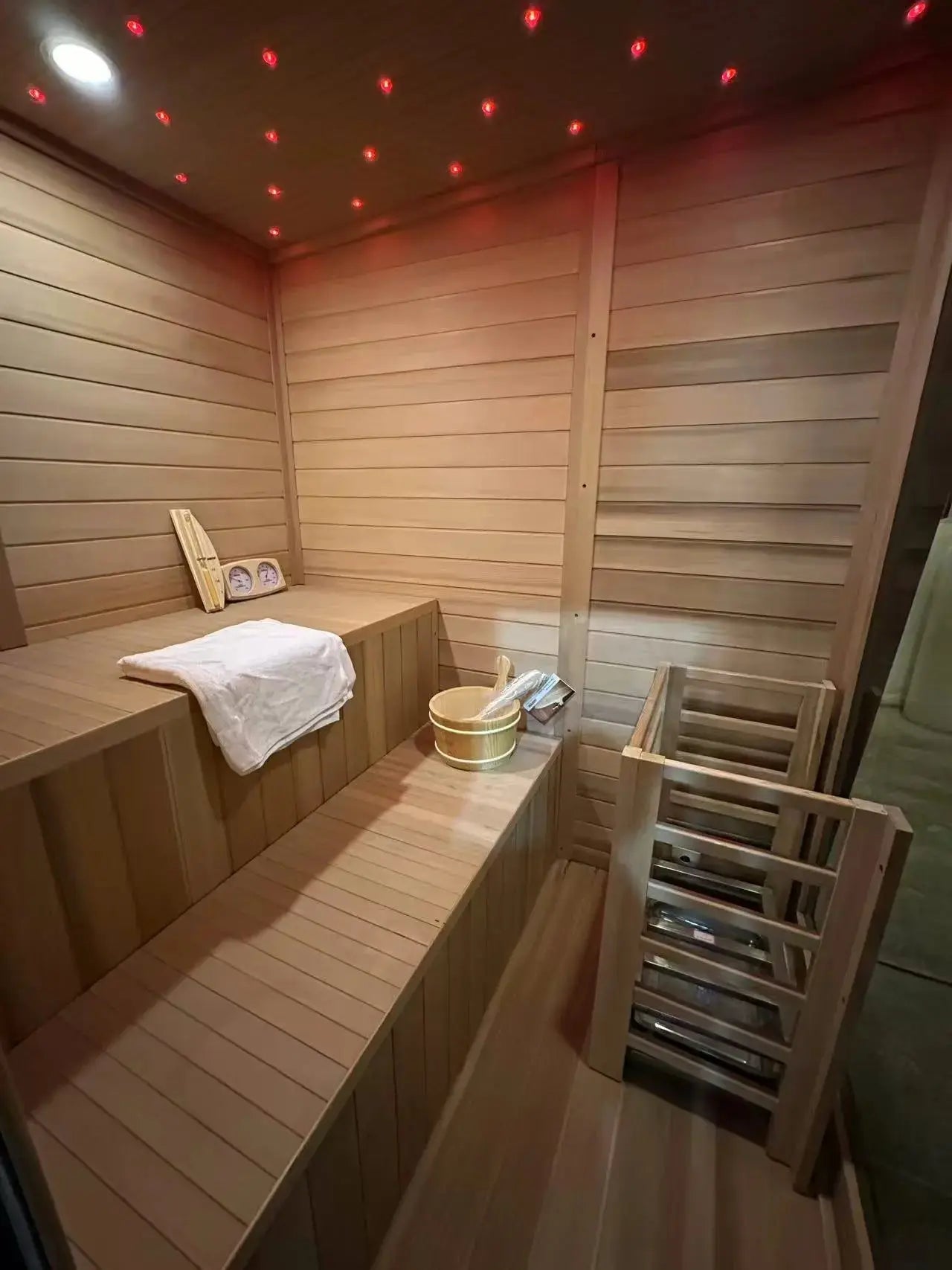 
                  
                    Luxury Outdoor Backyard Sauna Cabin
                  
                