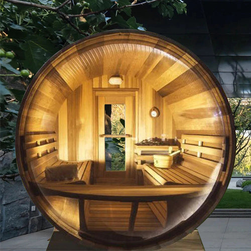 
                  
                    Heal Outdoor Barrel Sauna With Panoramic View Window - Barrel 2
                  
                