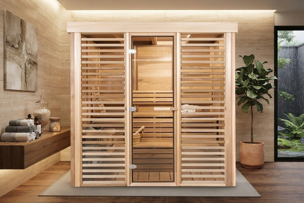 
                  
                    Indoor Square Traditional Steam Sauna - Indoor 14
                  
                