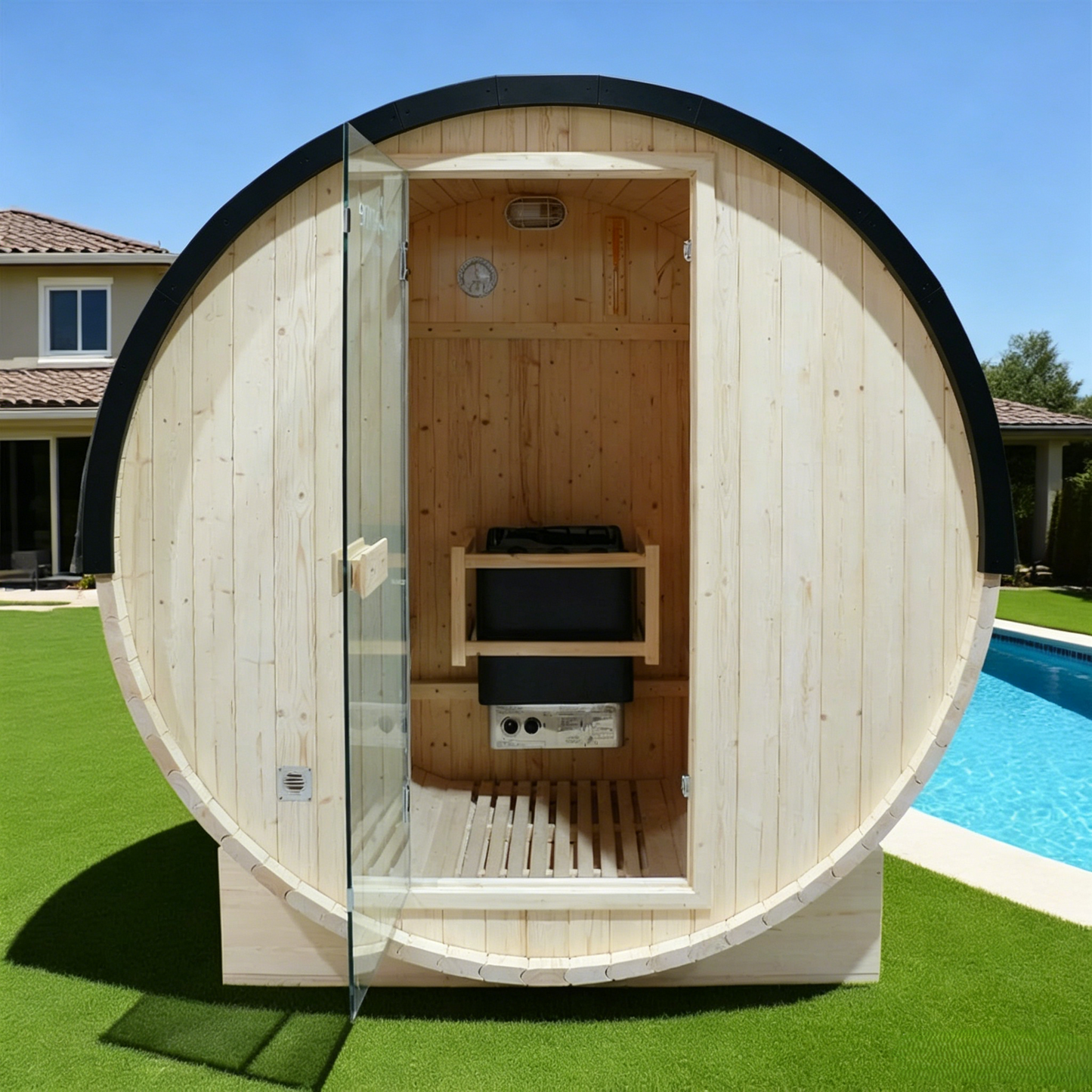
                  
                    Heal Outdoor Barrel Steam Sauna - Barrel 1
                  
                