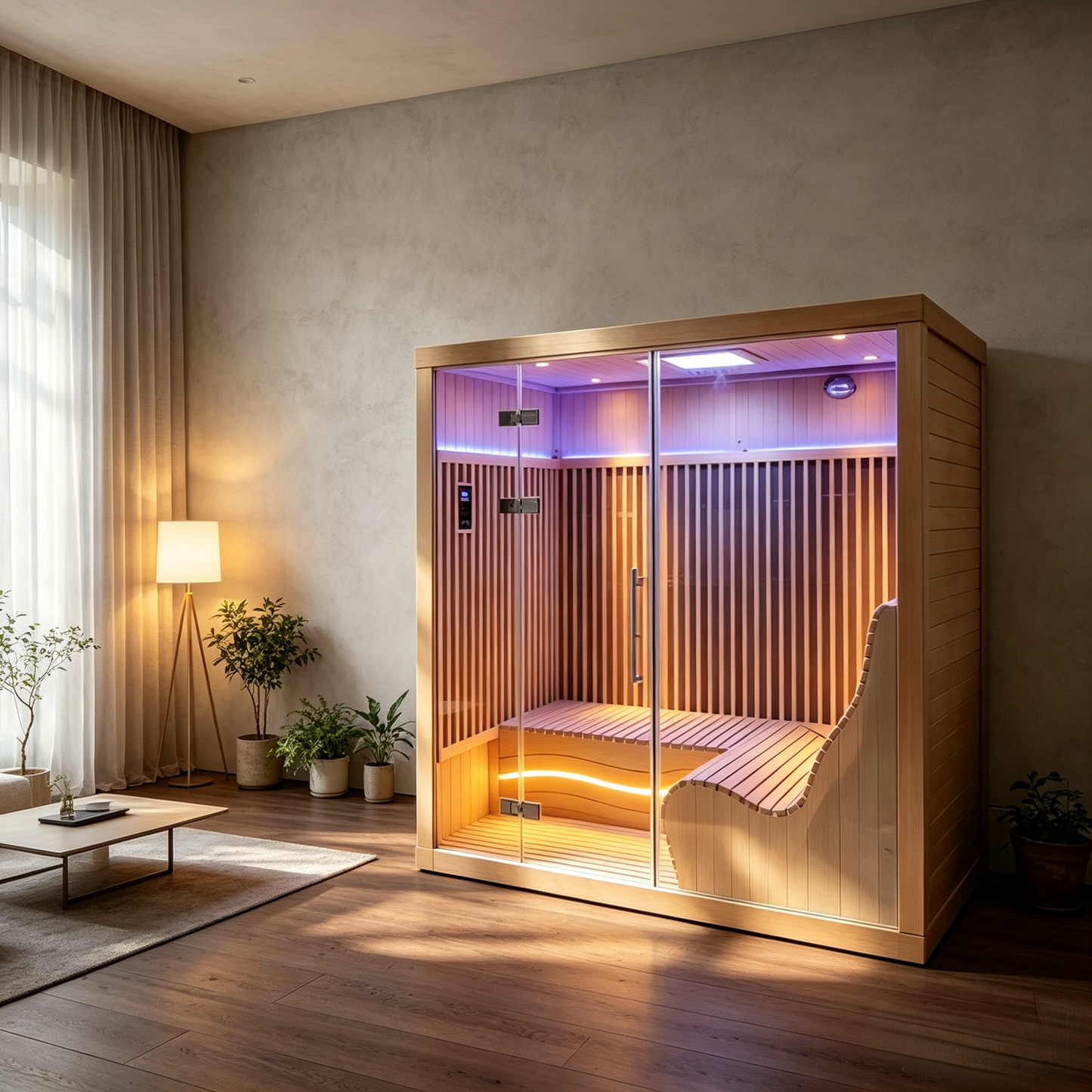 
                  
                    Square Far Infrared Indoor Sauna - Infrared 8
                  
                