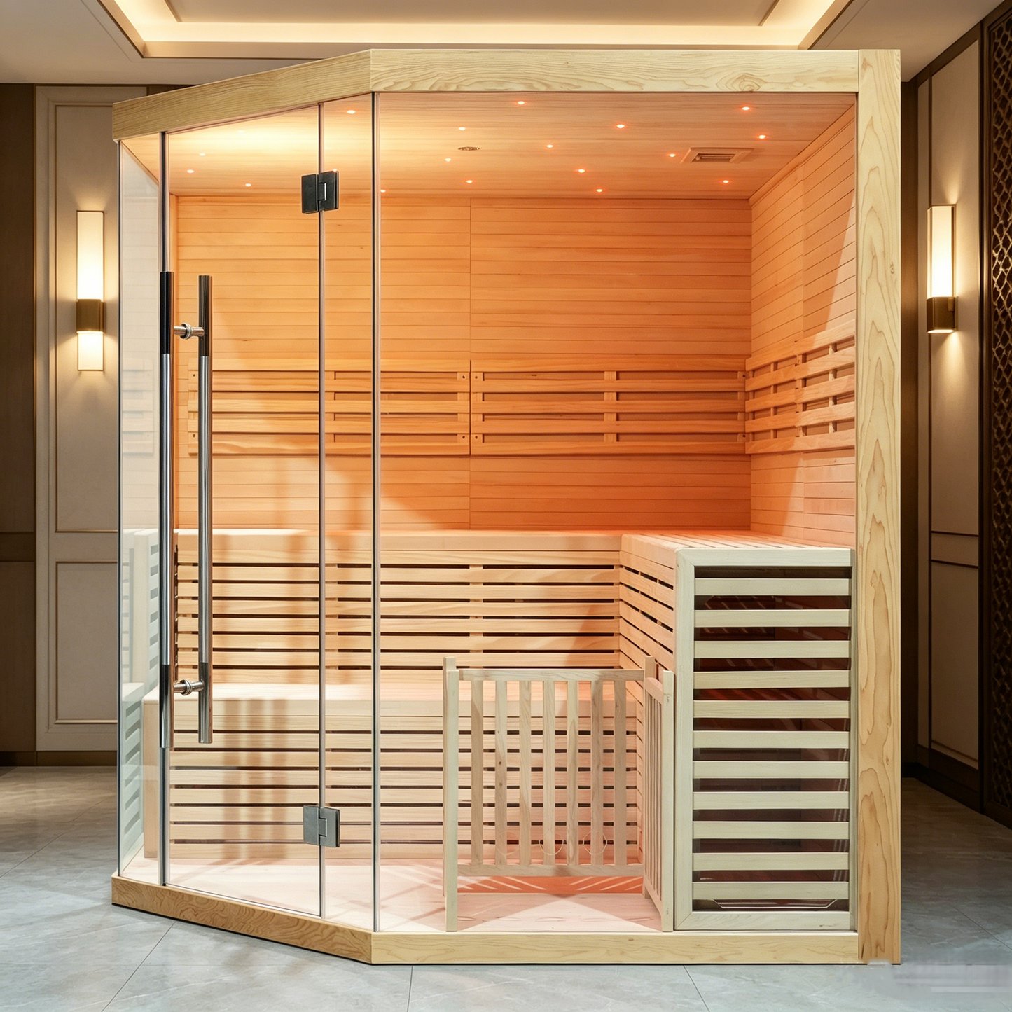 
                  
                    Heal Indoor Corner Traditional Sauna - Indoor 8
                  
                
