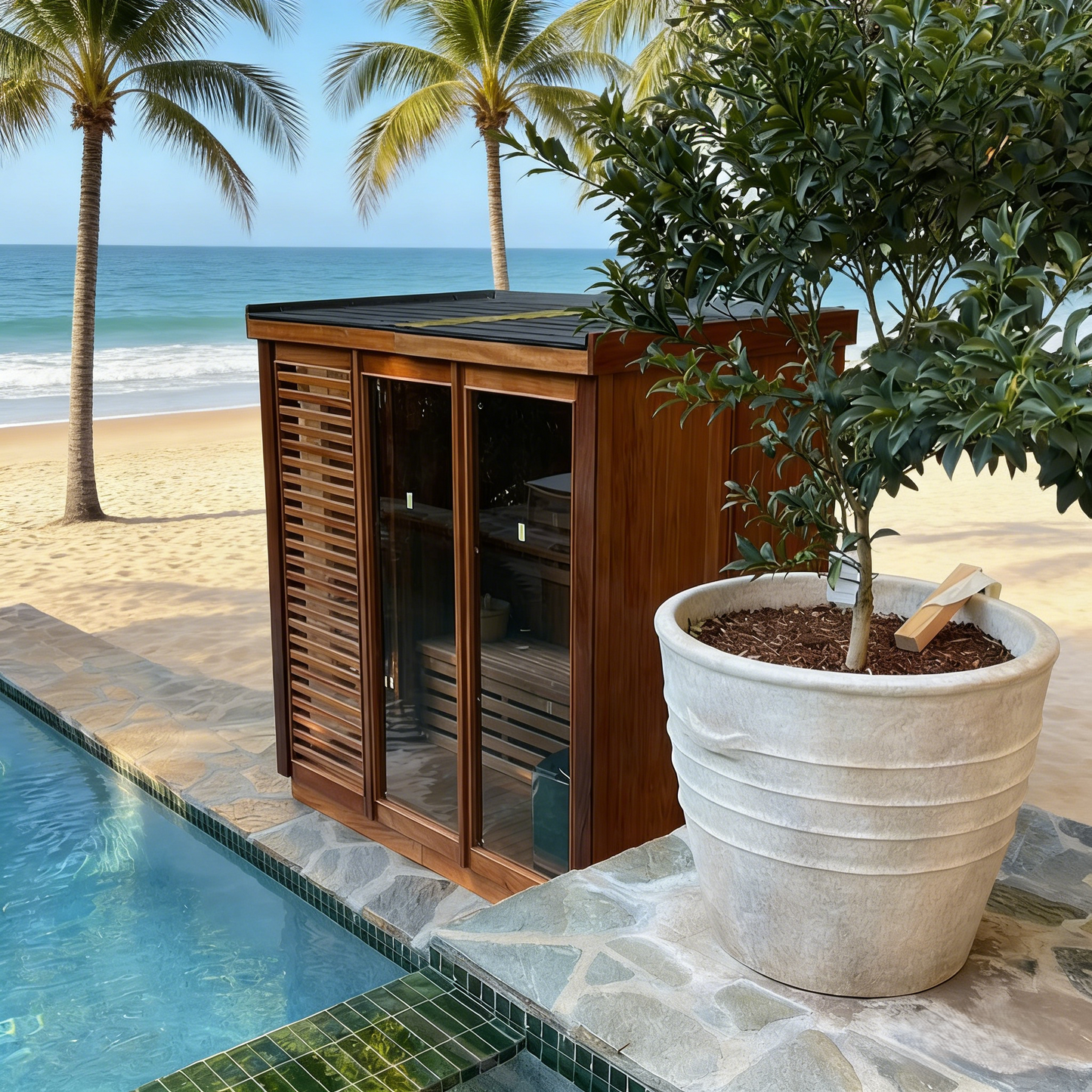
                  
                    Heal Modern Box Outdoor Sauna - Square 1
                  
                