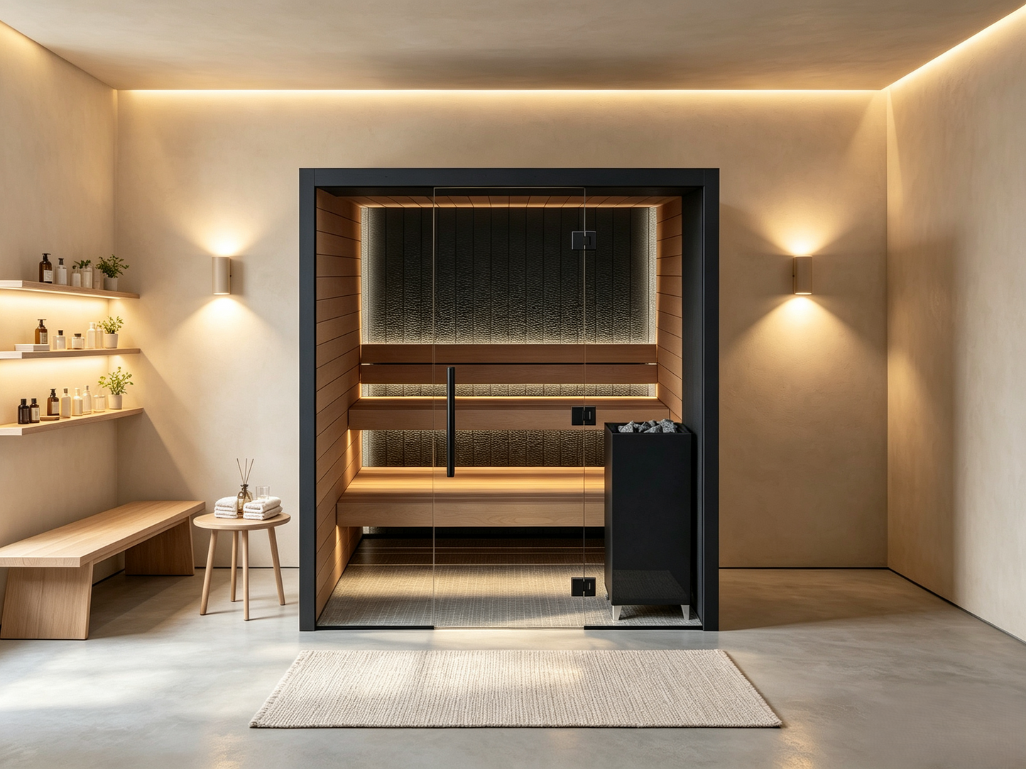 
                  
                    Indoor Traditional Steam Sauna Room - Indoor 13
                  
                