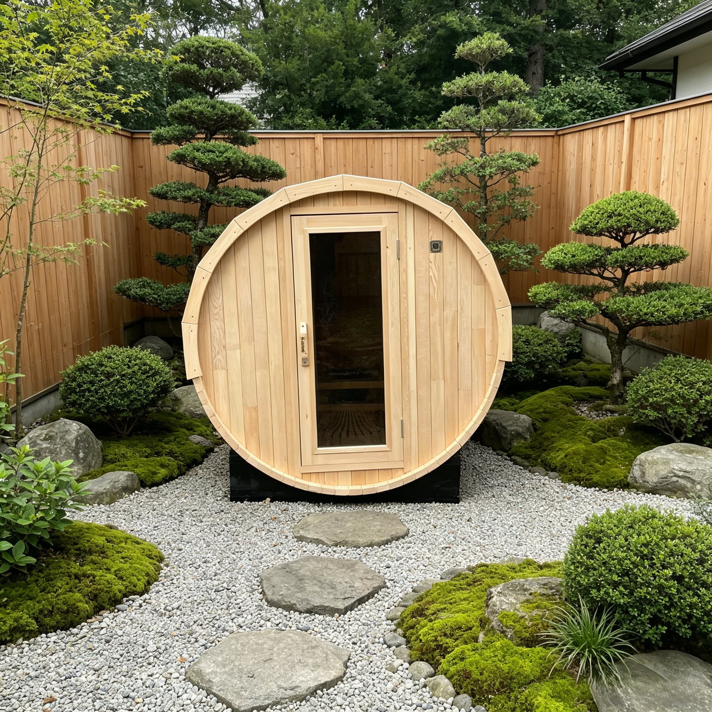 
                  
                    Heal Premium Outdoor Wooden Barrel Sauna Kit - Barrel 3
                  
                