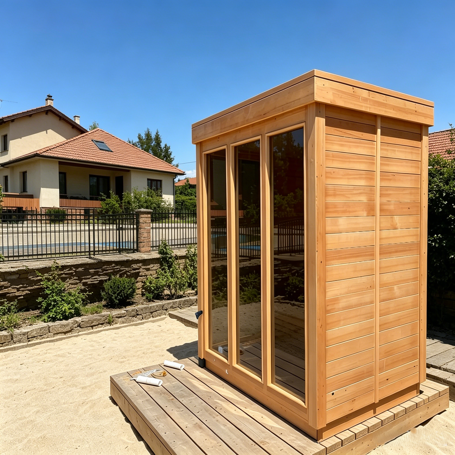 
                  
                    Heal Modern Box Outdoor Sauna - Square 1
                  
                