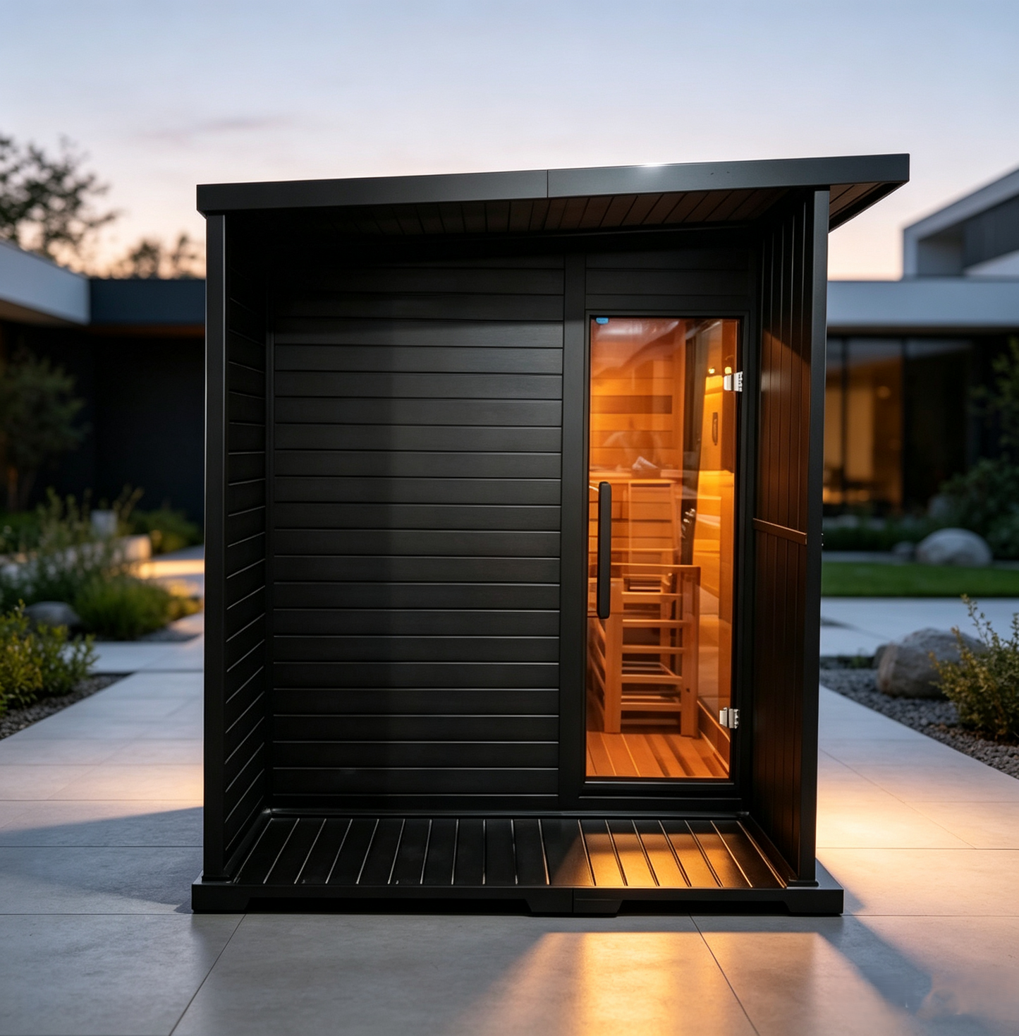 
                  
                    Luxury Outdoor Backyard Sauna Cabin
                  
                