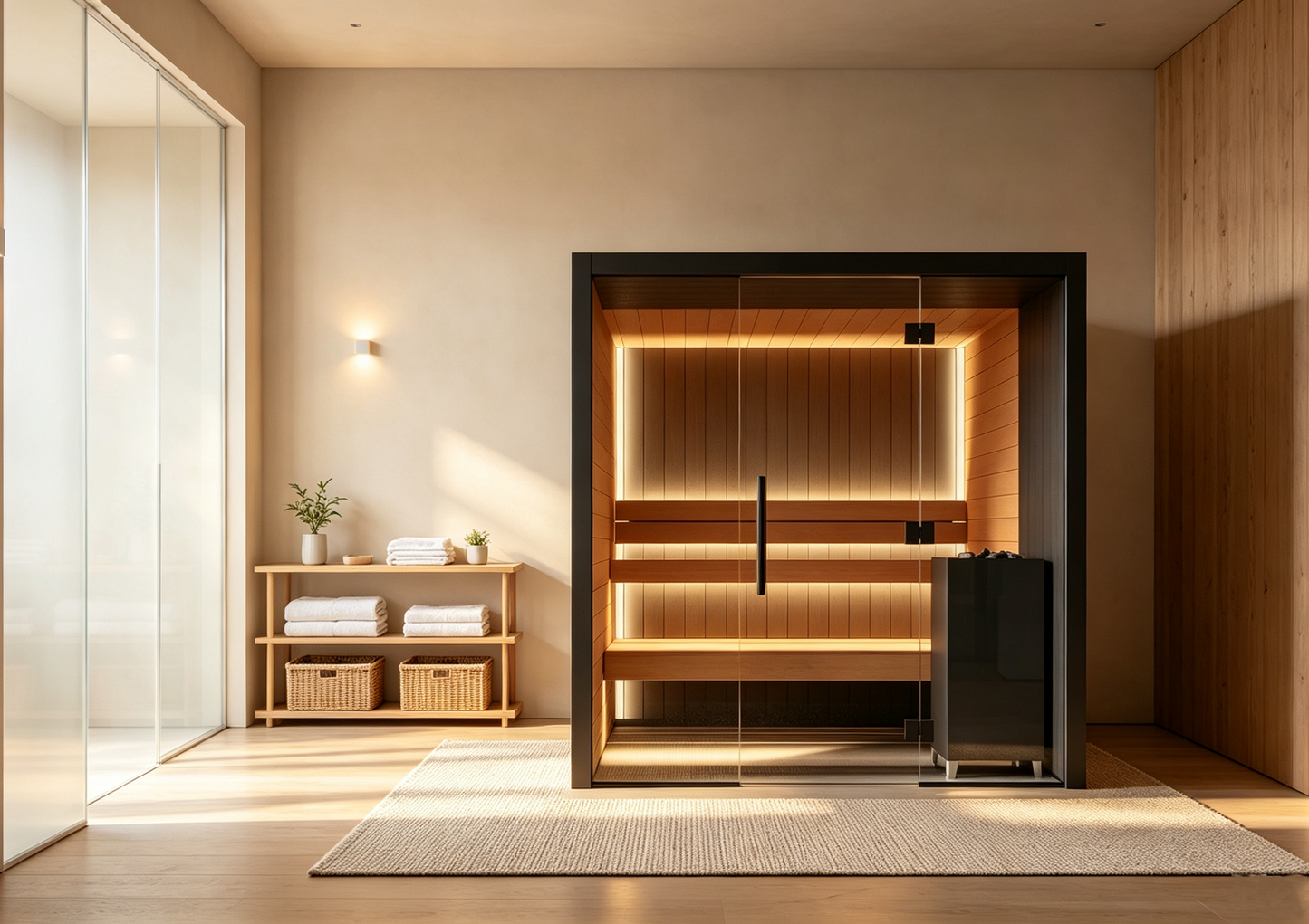 
                  
                    Indoor Traditional Steam Sauna Room - Indoor 13
                  
                
