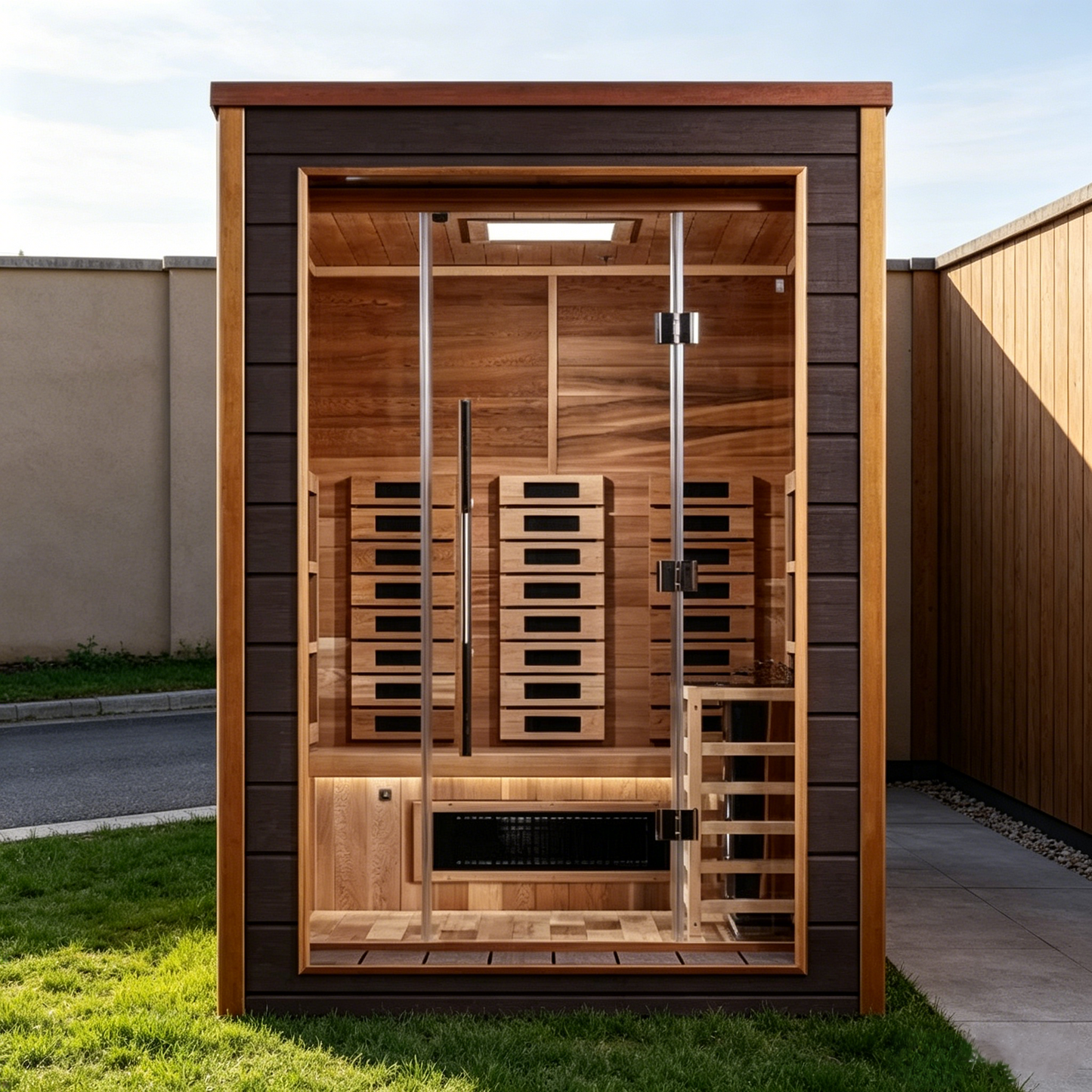 
                  
                    Heal 2 Person Square Outdoor Sauna Room - Square 6
                  
                