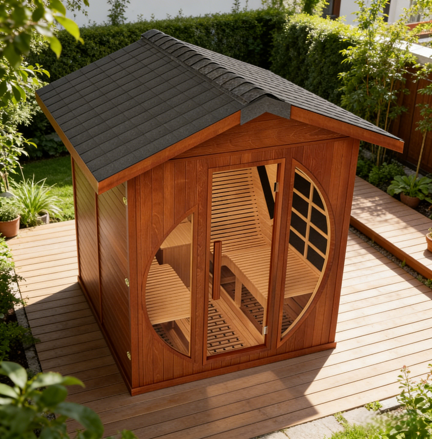 
                  
                    Heal 2 People Relax Red Cedar Sauna Room - Indoor 5
                  
                