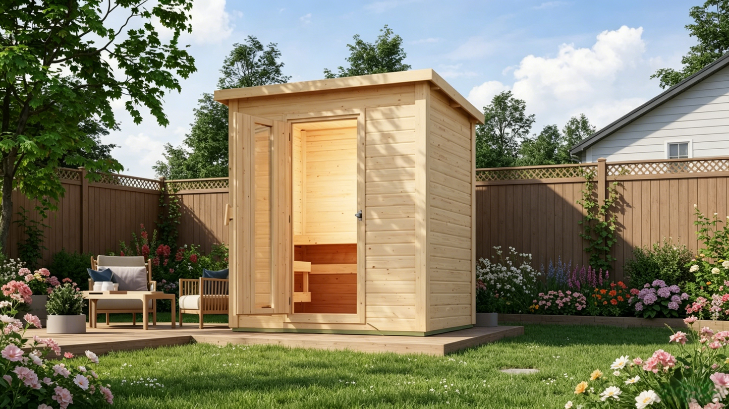 
                  
                    Heal Outdoor Traditional Sauna Cabin - Outdoor 5
                  
                