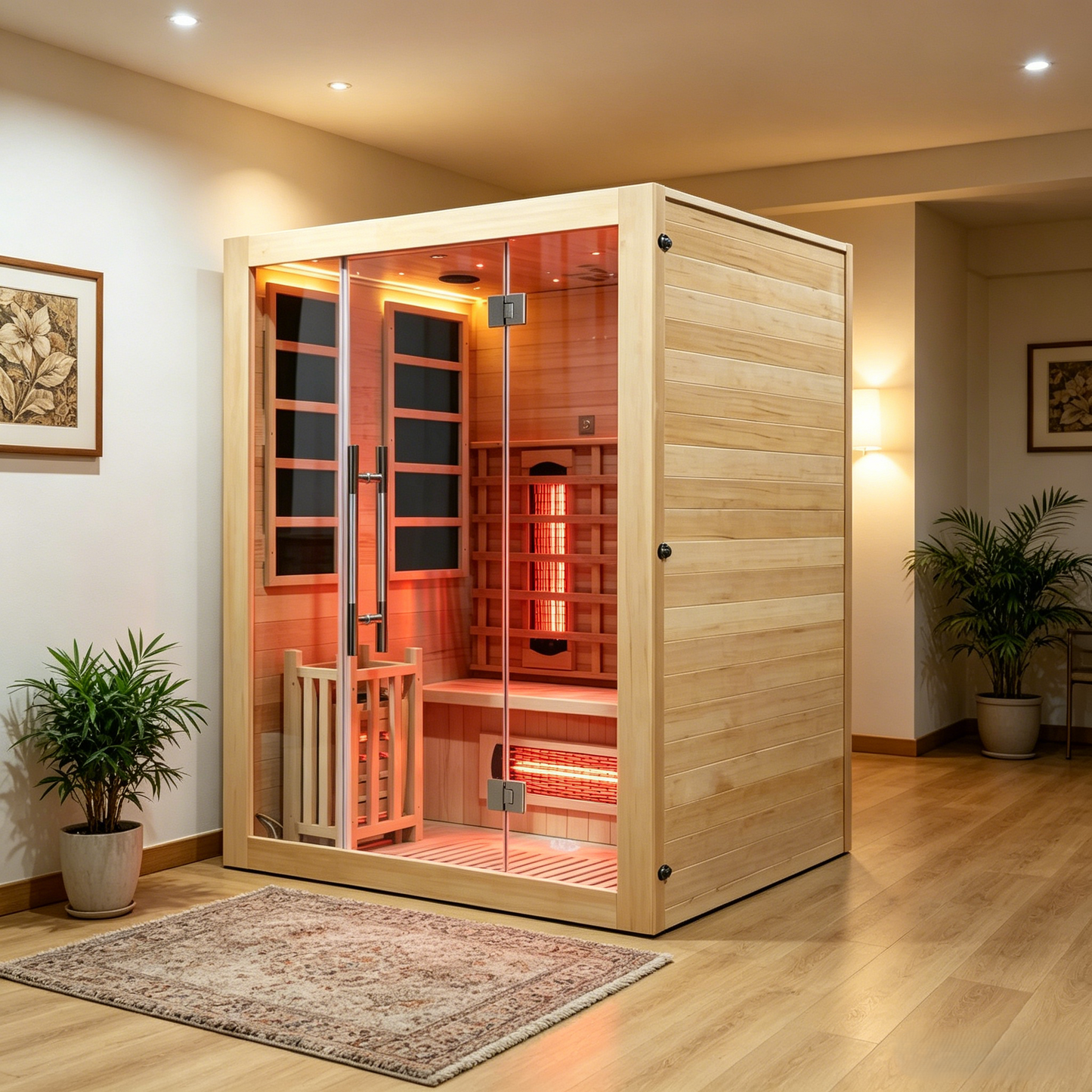 
                  
                    Heal Dual-System Indoor Wooden Sauna - Indoor 8
                  
                