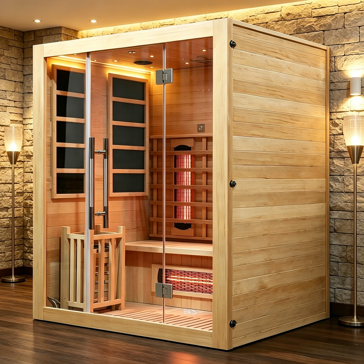 
                  
                    Heal Dual-System Indoor Wooden Sauna - Indoor 8
                  
                