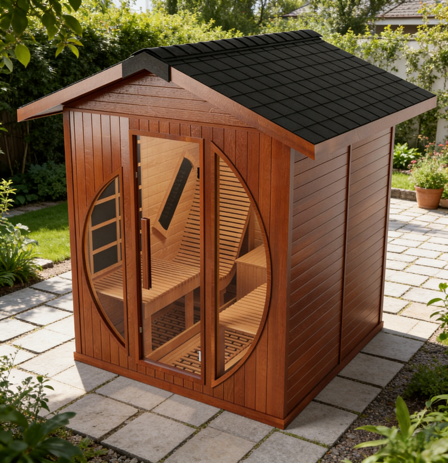 
                  
                    Heal 2 People Relax Red Cedar Sauna Room - Indoor 5
                  
                