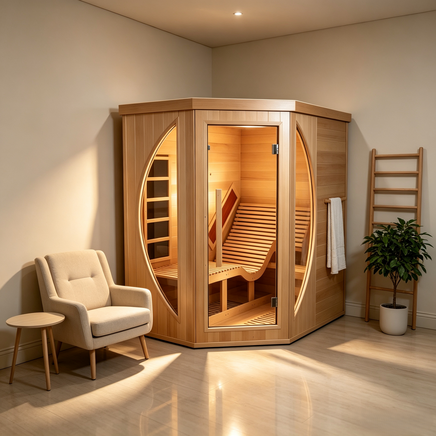 
                  
                    1 Person Red Cedar Far Infrared Indoor Sauna
                  
                