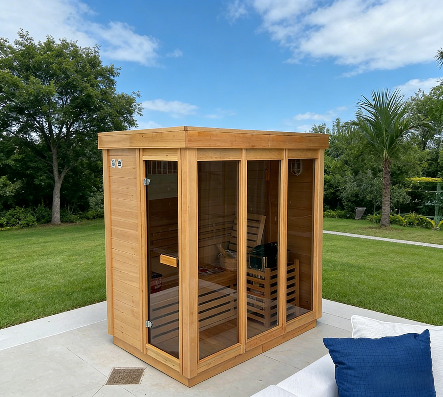 
                  
                    Heal Modern Box Outdoor Sauna - Square 1
                  
                