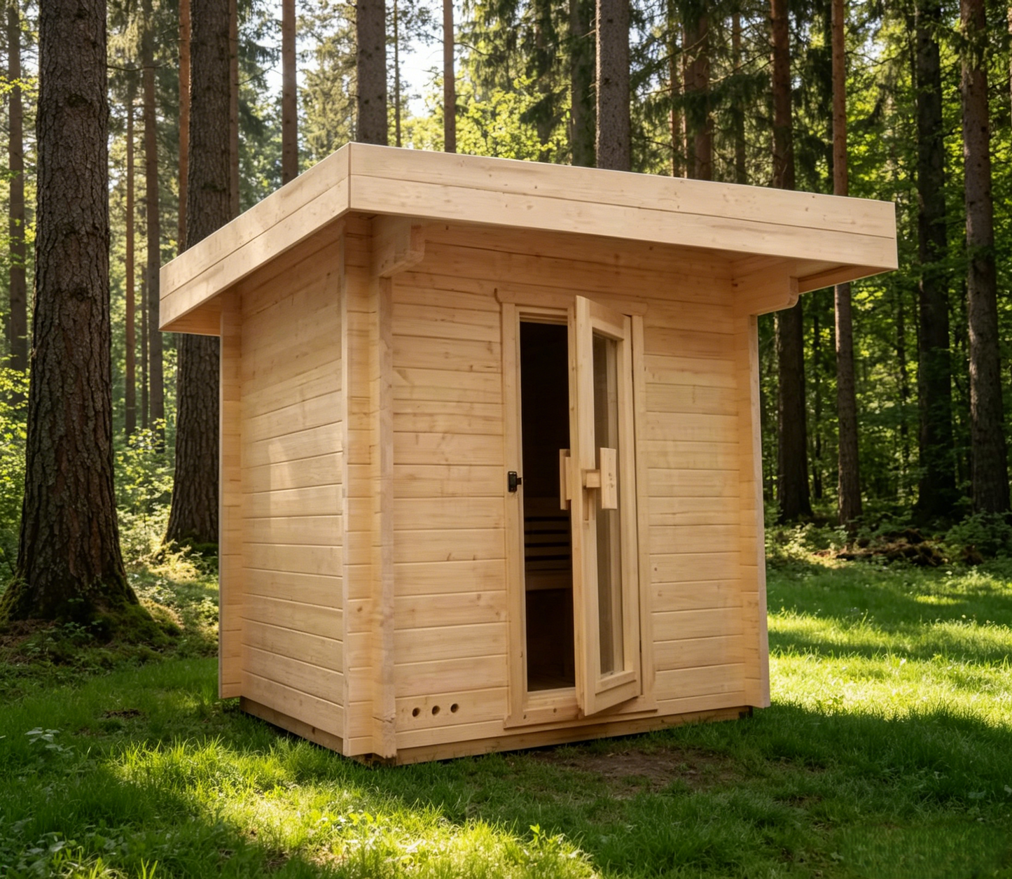 
                  
                    Heal Outdoor Spruce Wood Traditional Sauna - Outdoor 6
                  
                