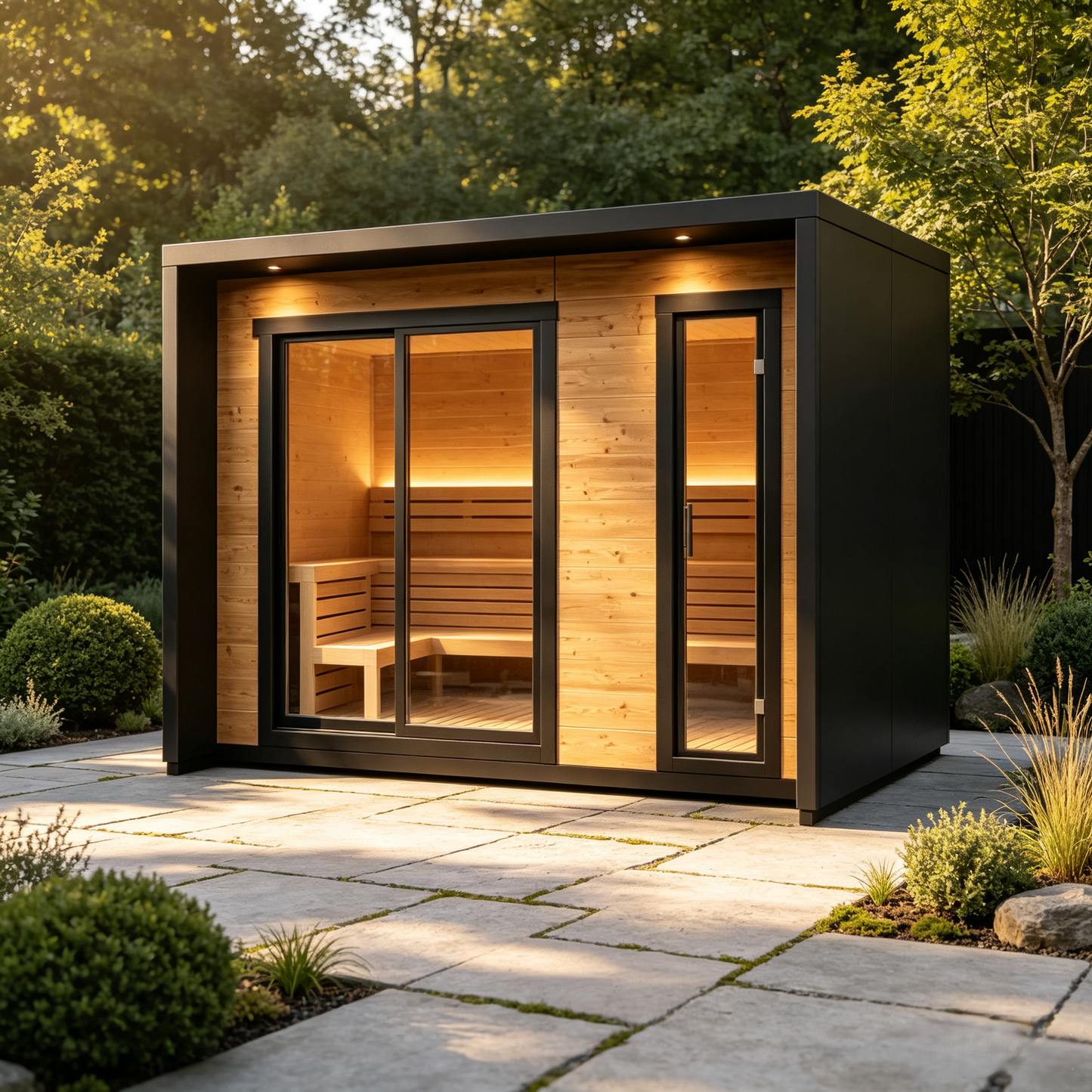 
                  
                    Modern Premium Spruce Backyard Sauna Cabin
                  
                