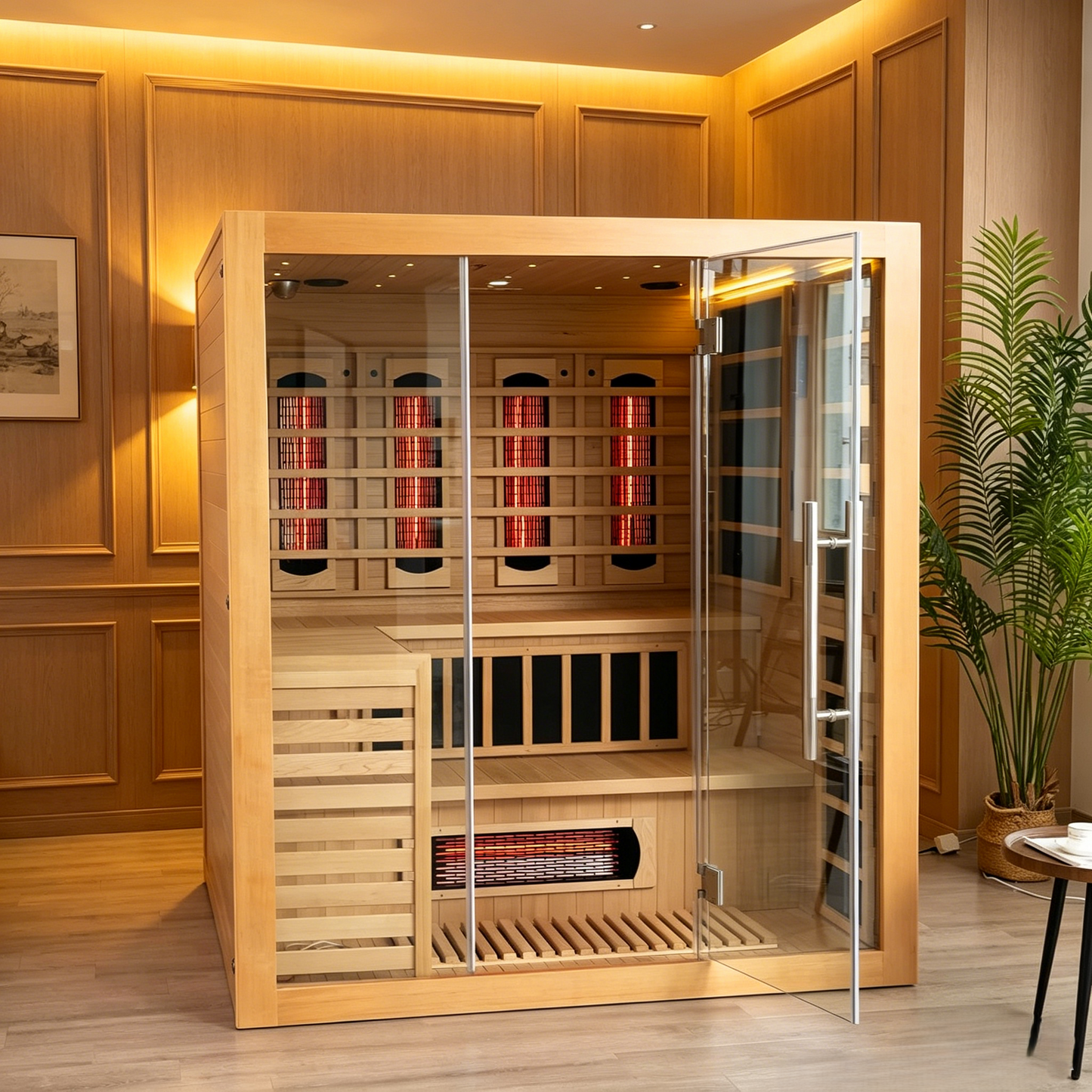 
                  
                    Heal Dual-System Indoor Wooden Sauna - Indoor 8
                  
                