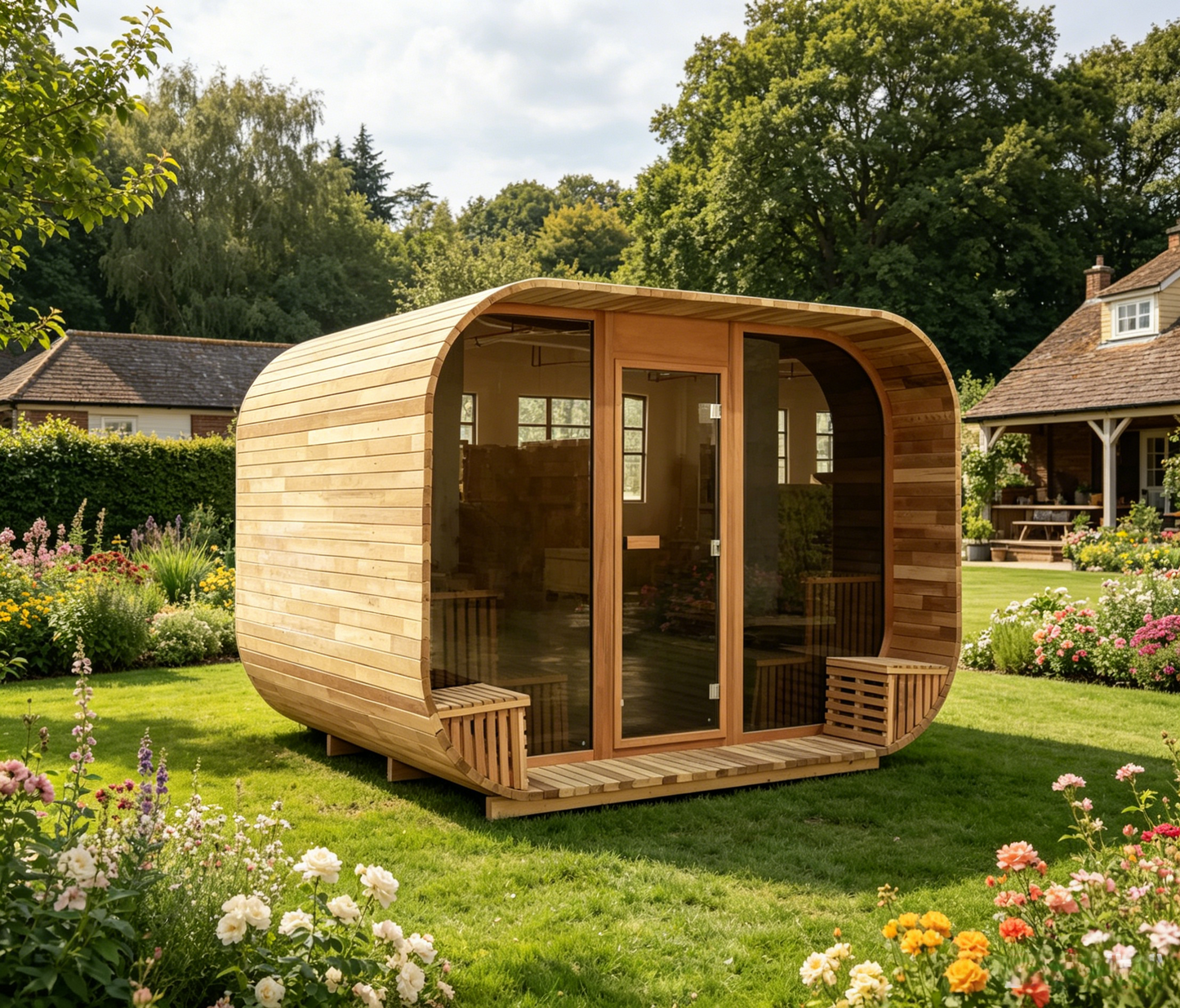 
                  
                    Heal Panoramic Outdoor Sauna Cabin - Square 5
                  
                