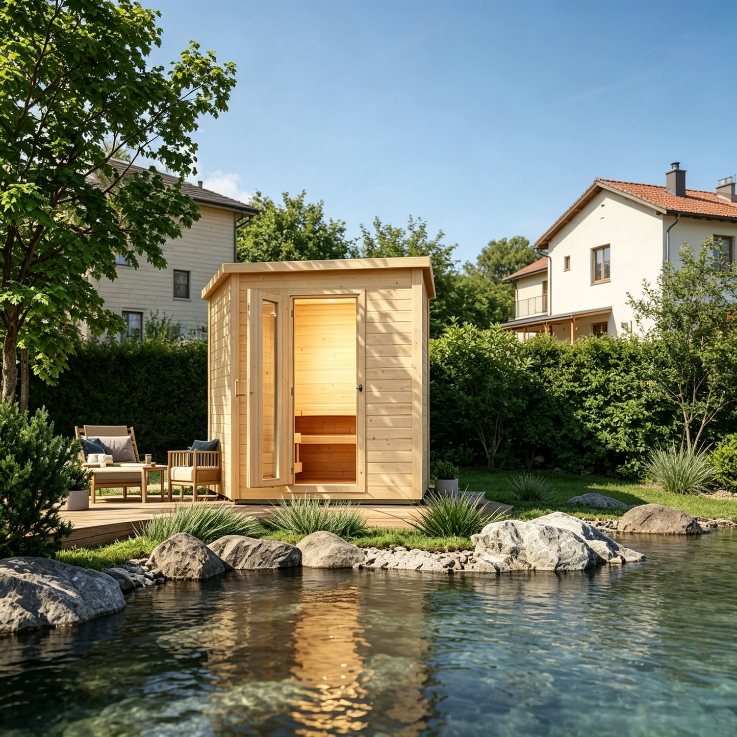 
                  
                    Heal Outdoor Traditional Sauna Cabin - Outdoor 5
                  
                