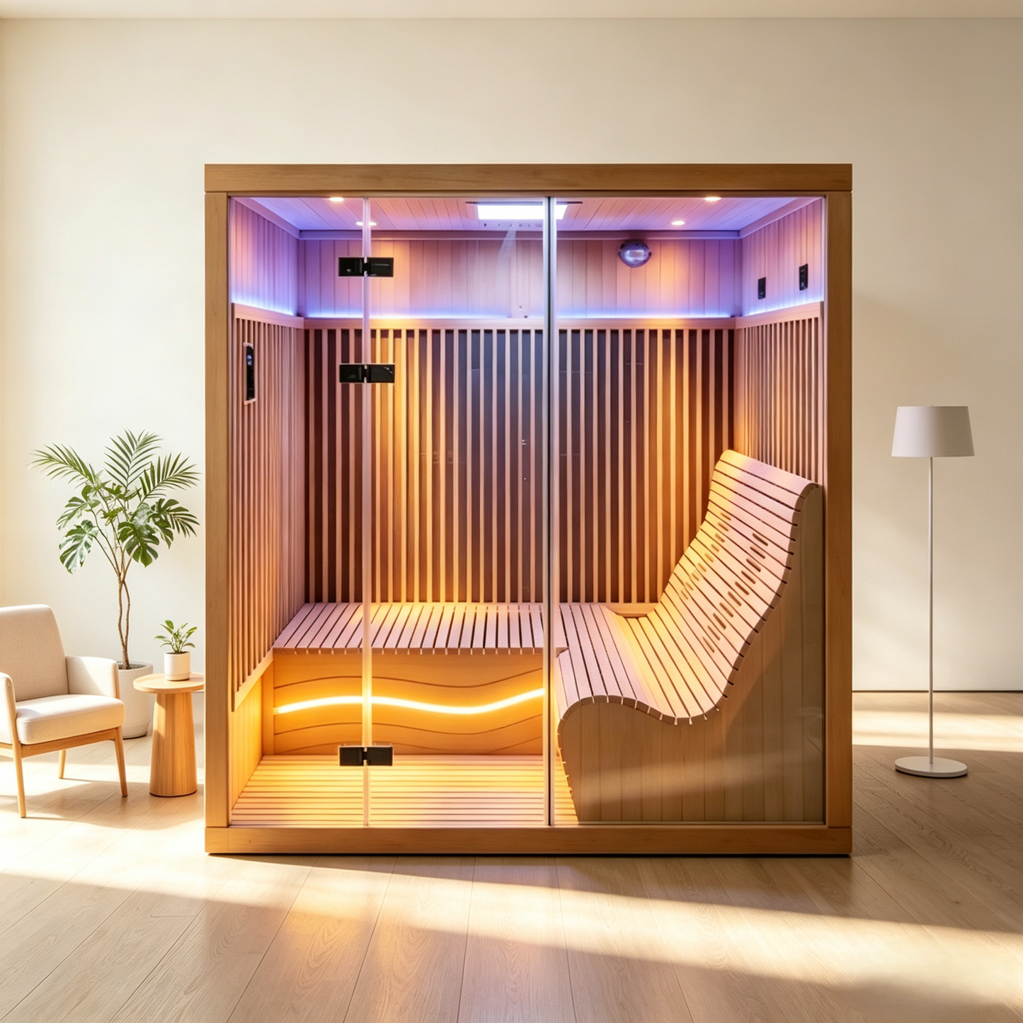 
                  
                    Square Far Infrared Indoor Sauna - Infrared 8
                  
                