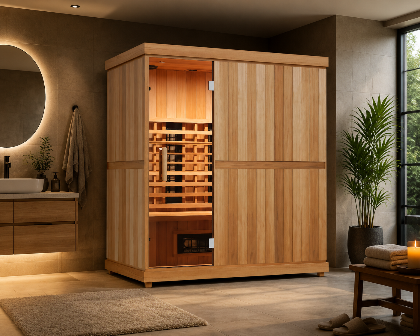
                  
                    2 Person Full-Spectrum Infrared Sauna - Infrared 9
                  
                