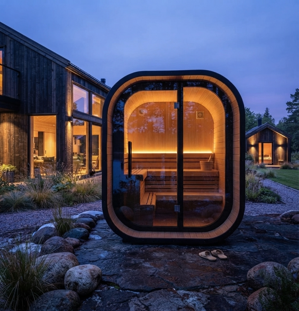 
                  
                    Outdoor Premium Square Sauna - Square 9
                  
                