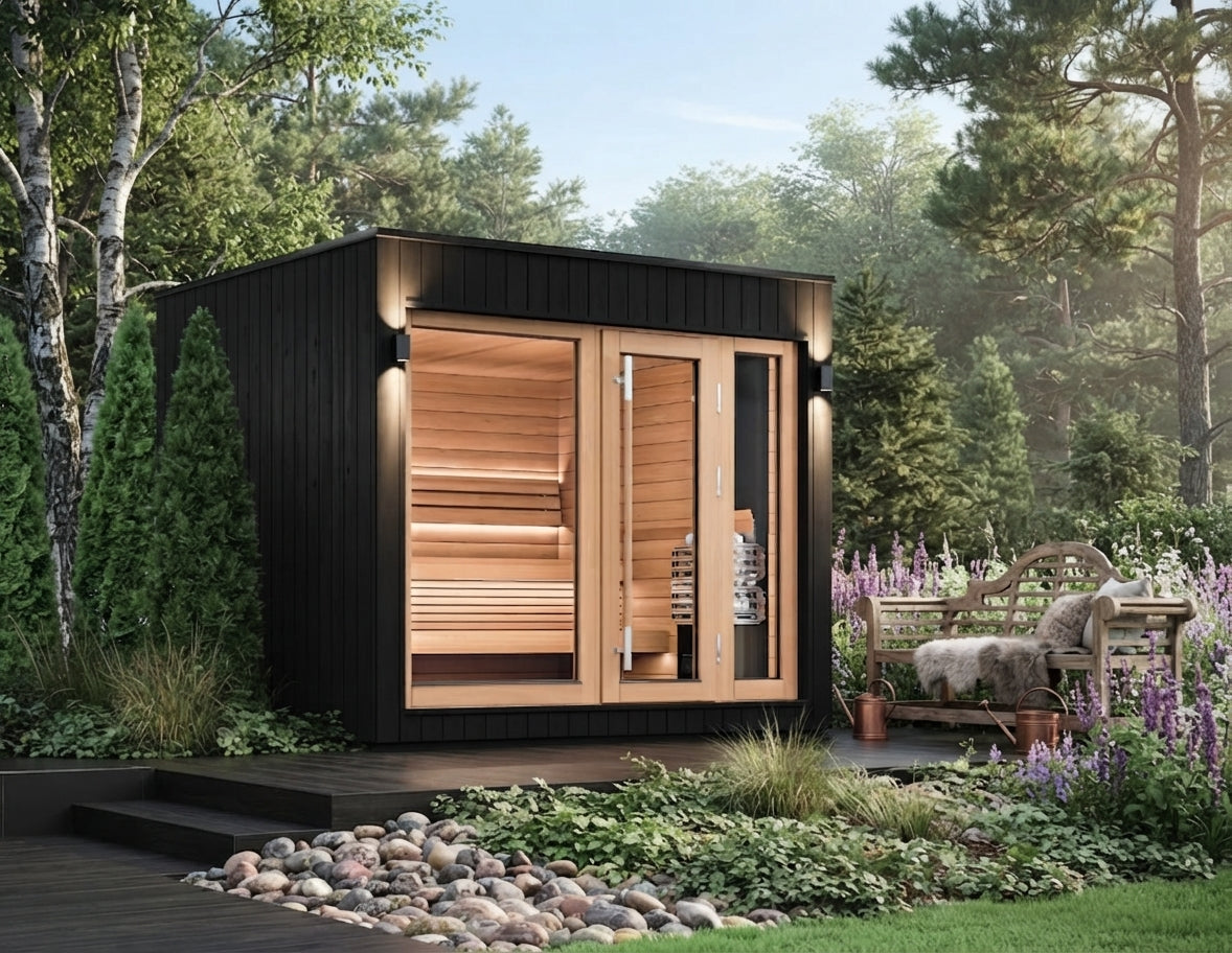 
                  
                    Outdoor Backyard Garden Sauna Cabin
                  
                