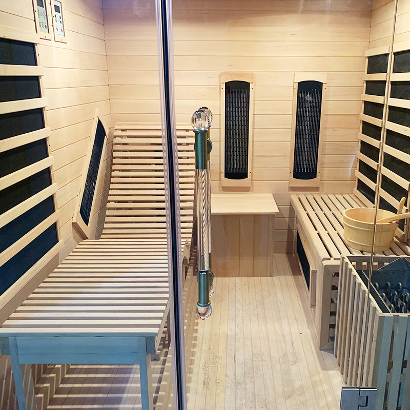 
                  
                    Heal 2 People Relax Red Cedar Sauna Room - Indoor 5
                  
                