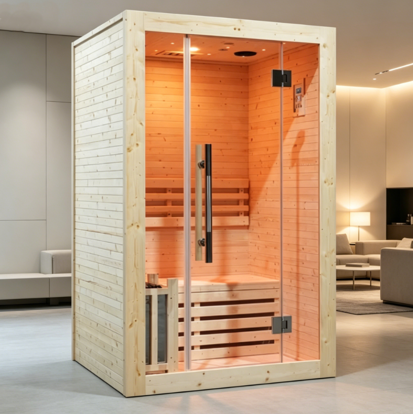 
                  
                    Heal™ 2-Person Traditional Sauna Cabin - Indoor 7
                  
                