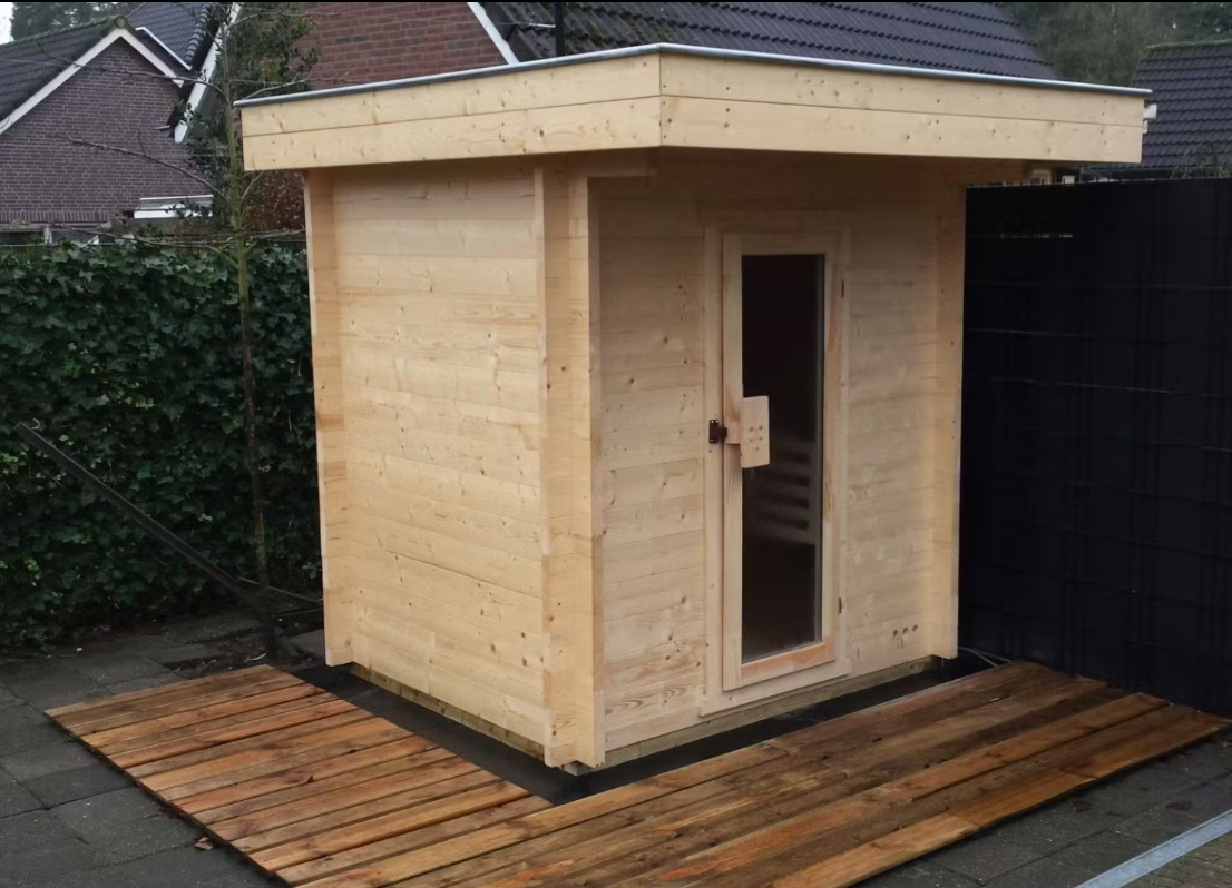 
                  
                    Heal Outdoor Spruce Wood Traditional Sauna - Outdoor 6
                  
                