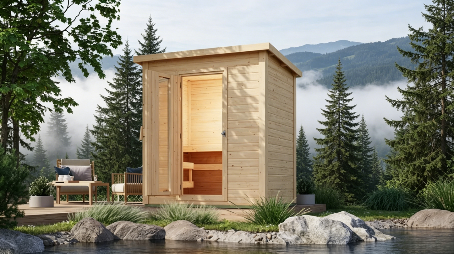 
                  
                    Heal Outdoor Traditional Sauna Cabin - Outdoor 5
                  
                