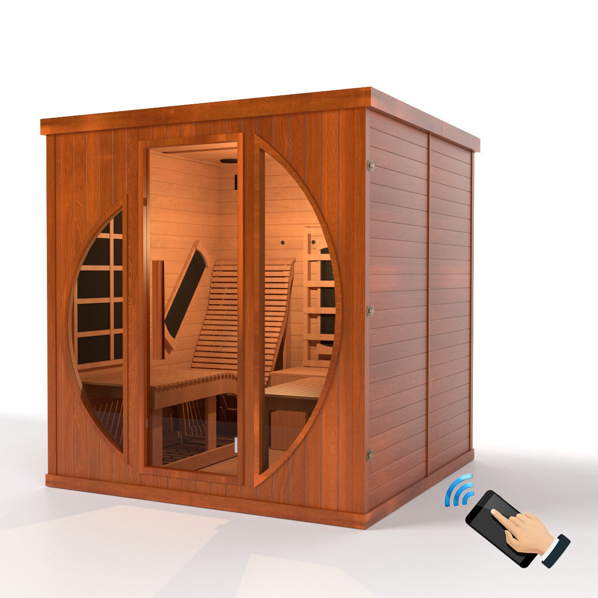 
                  
                    Heal 2 People Relax Red Cedar Sauna Room - Indoor 5
                  
                