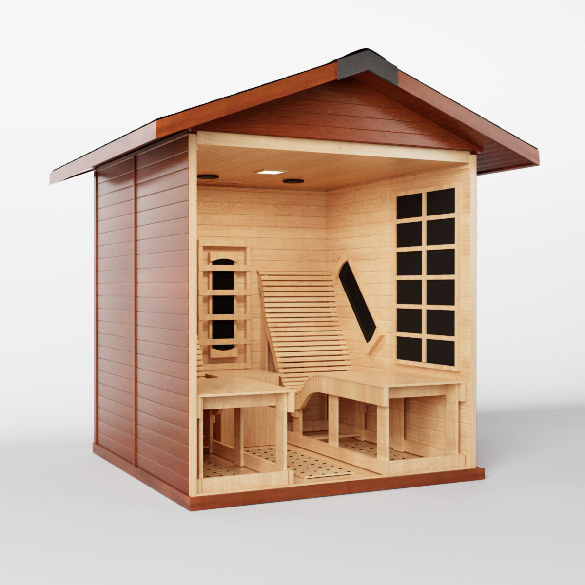 
                  
                    Heal 2 People Relax Red Cedar Sauna Room - Indoor 5
                  
                
