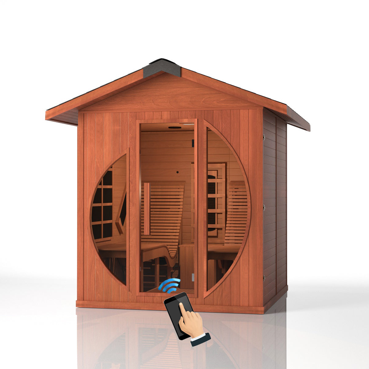 
                  
                    Heal 2 People Relax Red Cedar Sauna Room - Indoor 5
                  
                