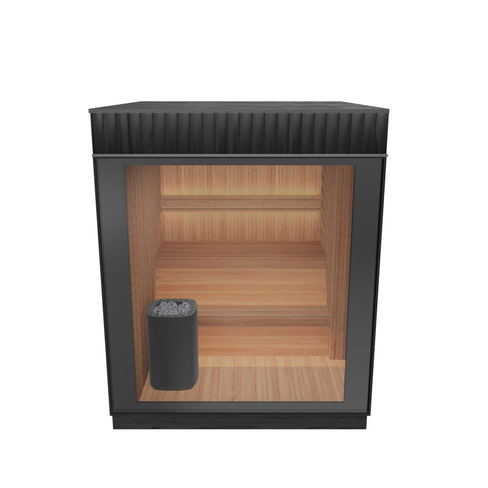 
                  
                    Load 3D model into Gallery viewer, Heal Outdoor Square View Sauna
                  
                