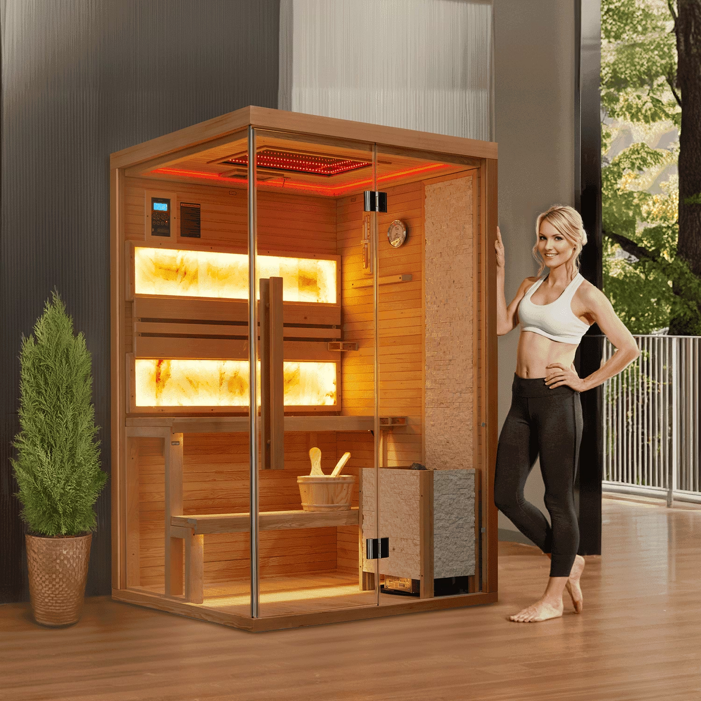 
                  
                    Heal 2-4 People Indoor Steam Sauna
                  
                