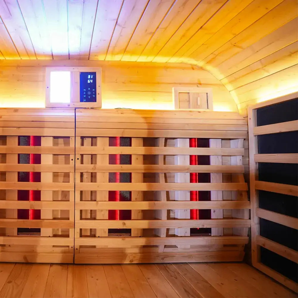 
                  
                    Heal 4 Person Outdoor Far Infrared Sauna - Heal 3
                  
                